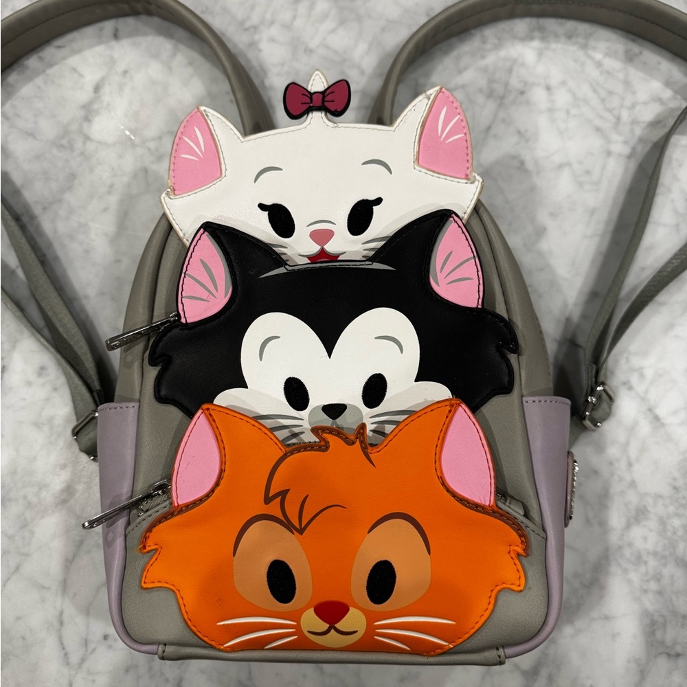 Loungefly Disney Aristocats Mini Backpack – Excellent Condition